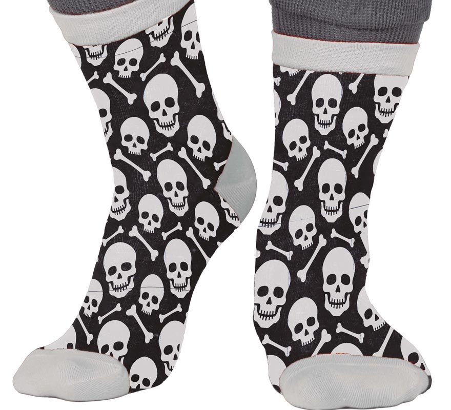 Translation missing: fr.Calcetines de Calaveras para Halloween en números del 22 al 48