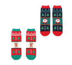 Chaussettes de Noël Arbre Taille 28-35 en modèles assortis pour enfants