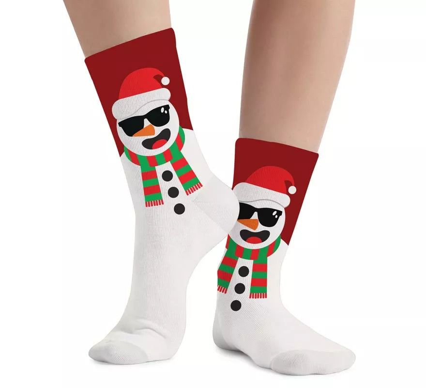 Translation missing: fr.Calcetines Navideños de Muñeco de Nieve