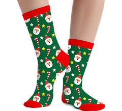 Chaussettes de Noël Père Noël pour adultes