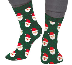 Chaussettes de Noël à paillettes Père Noël dans les tailles 22 à 41