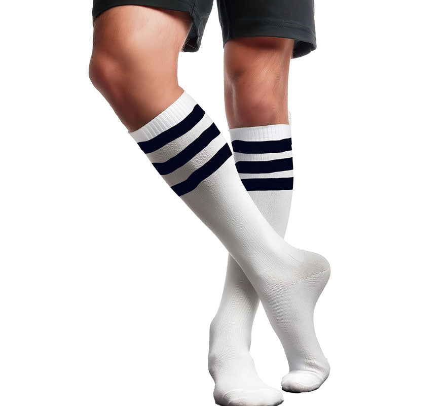 Calcetines para Deporte blanco adulto