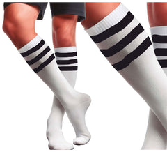 Chaussettes de sport blanches adulte