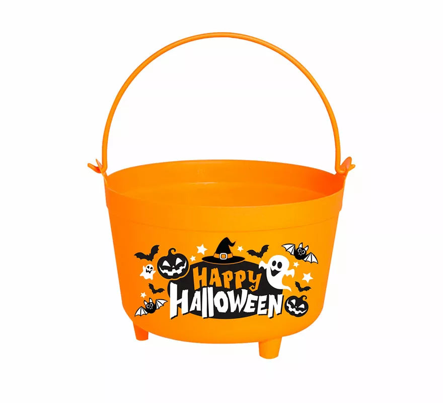 Translation missing: fr.Caldero 'Happy Halloween' de 24x23x15 cm