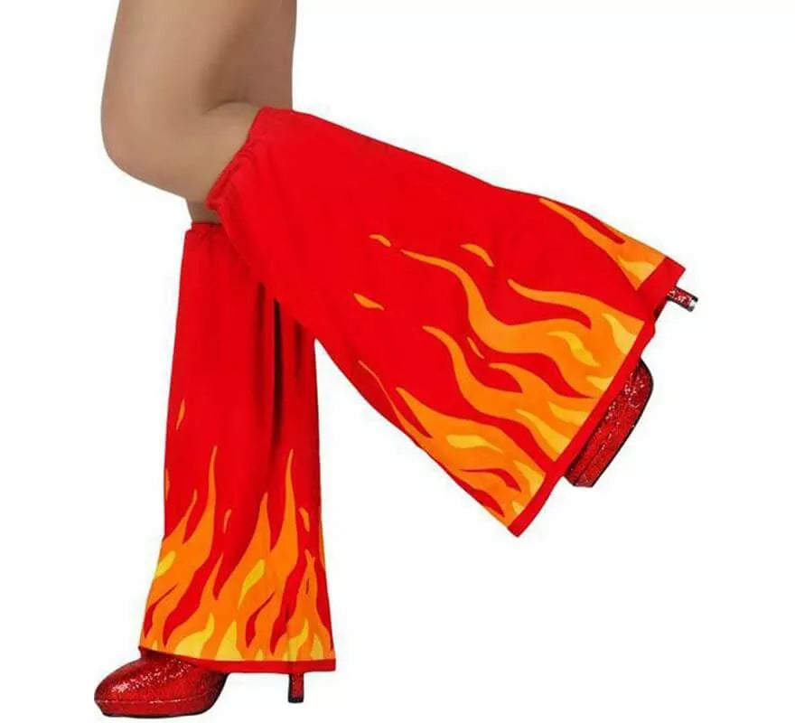 Translation missing: fr.Calentadores con estampado de Fuego