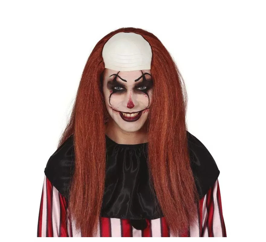 Translation missing: fr.Calva de Payaso con Pelo Castaño