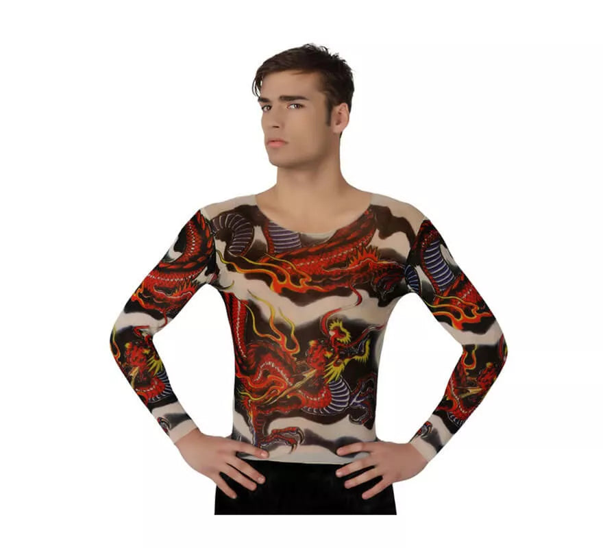 Translation missing: es.Camisa con tatuaje de Dragón