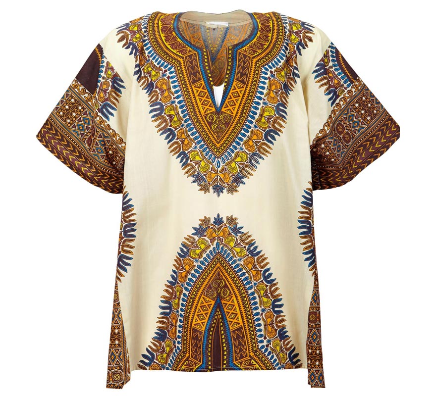Translation missing: fr.Camisa de Estampado Africano adulto