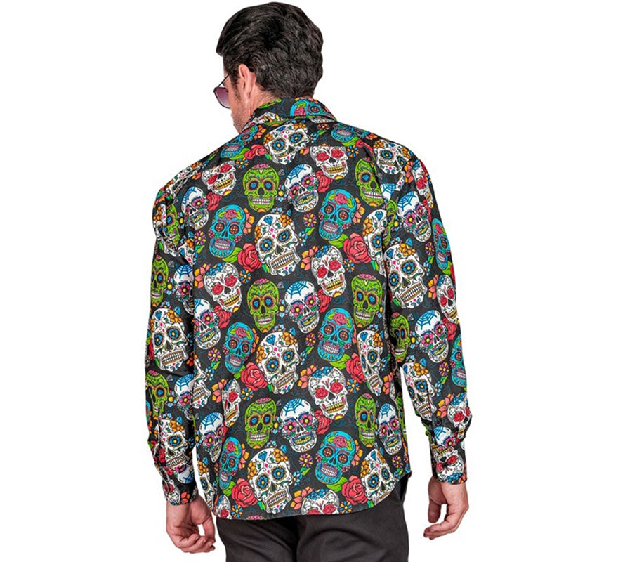Translation missing: fr.Camisa Día de Los Muertos para hombre