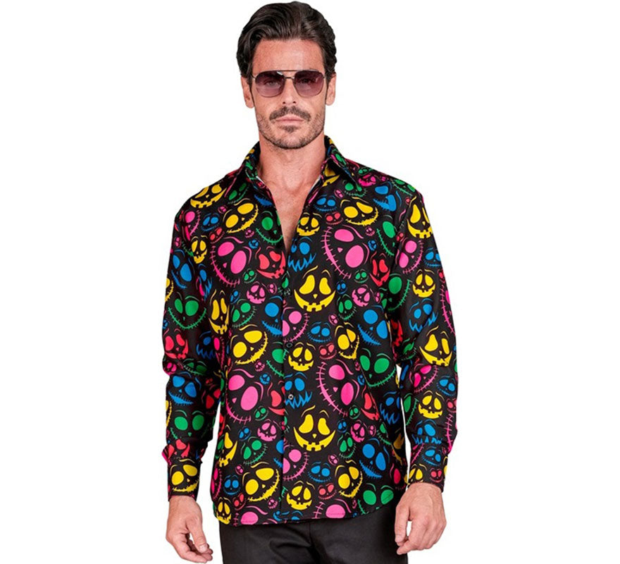 Translation missing: fr.Camisa Fantasmas neón para hombre