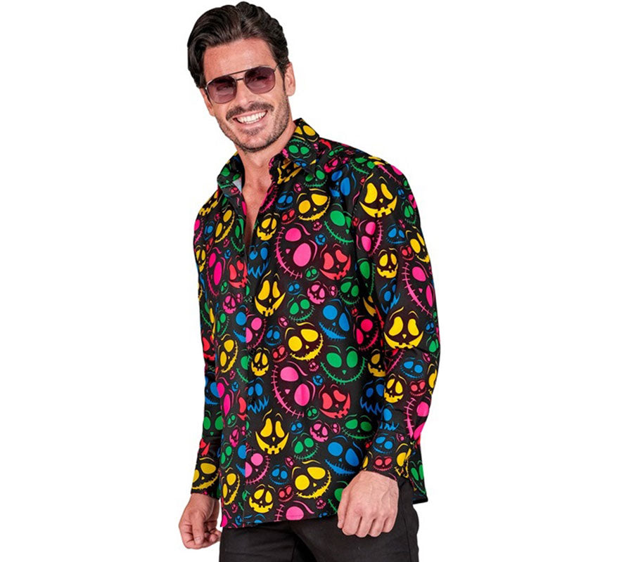 Translation missing: fr.Camisa Fantasmas neón para hombre