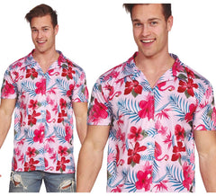 Chemise de flamenco hawaïenne pour homme