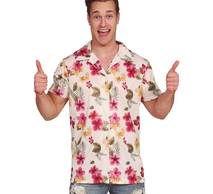 Translation missing: fr.Camisa Hawaiana de Flores para hombre
