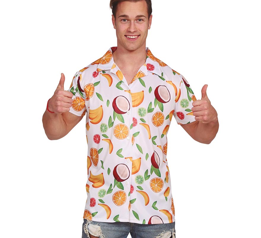 Translation missing: fr.Camisa Hawaiana de Frutas para hombre