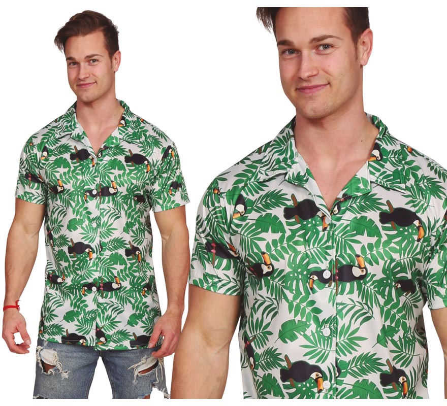 Translation missing: fr.Camisa Hawaiana de Palmeras para hombre