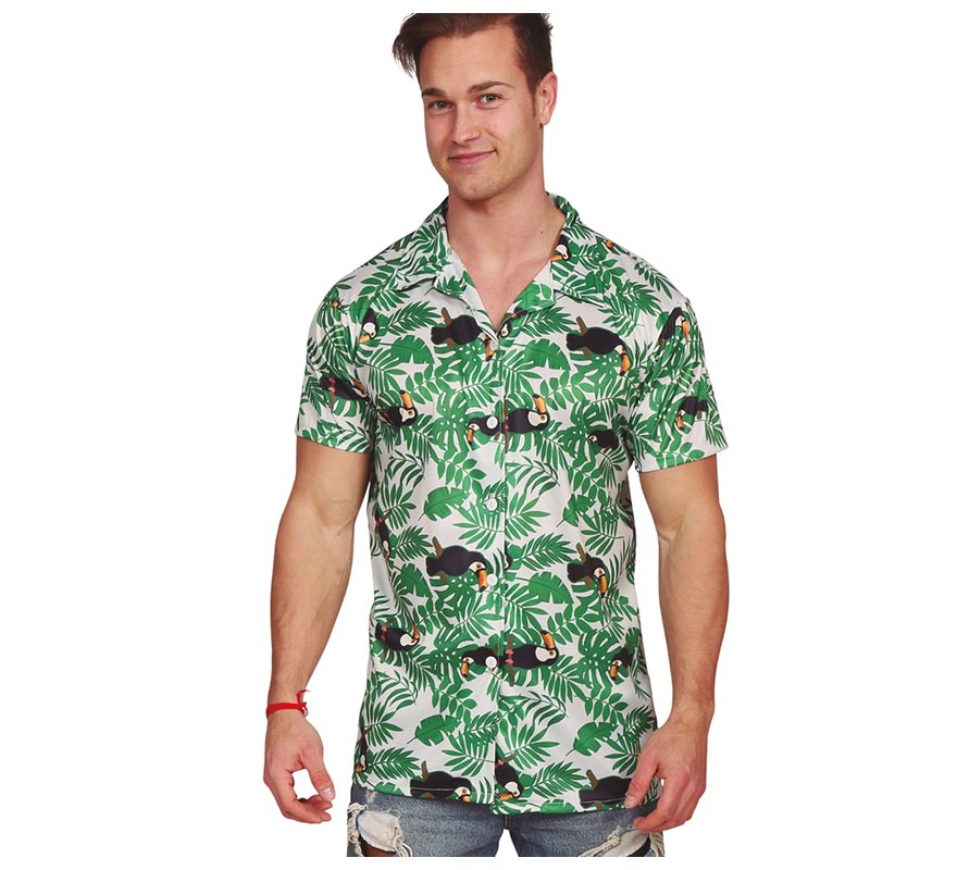 Translation missing: fr.Camisa Hawaiana de Palmeras para hombre