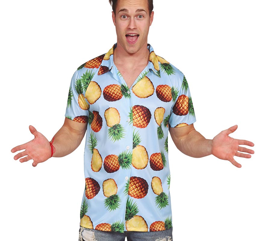 Translation missing: fr.Camisa Hawaiana de Piñas para hombre