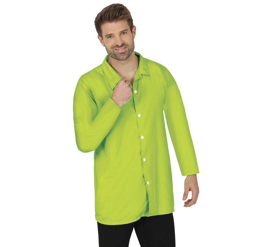 Translation missing: fr.Camisa neón verde adulto