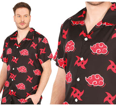 Chemise Nuages Rouges Épéiste Adulte