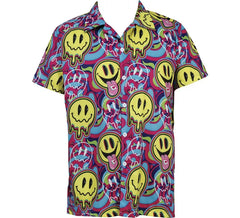 T-shirt psychédélique Smile pour hommes