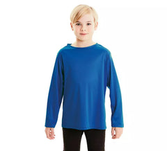 shirt bleu pour les enfants