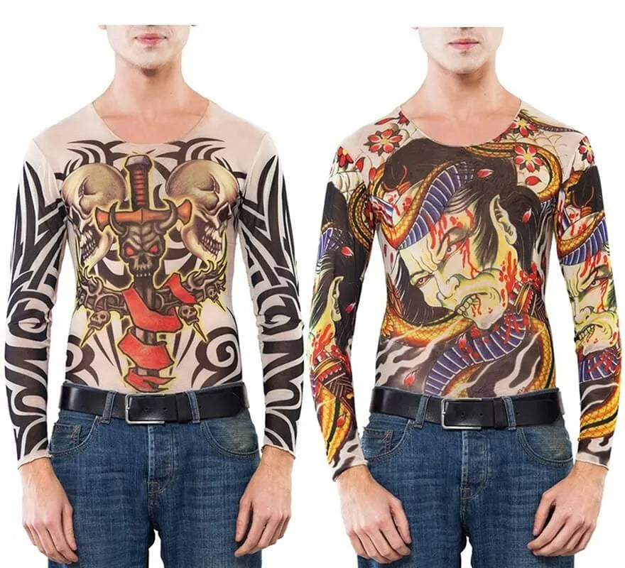 Translation missing: fr.Camiseta con Tatuajes 2 modelos surtidos