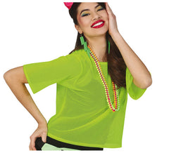 T-shirt en maille néon ou en maille de différentes couleurs