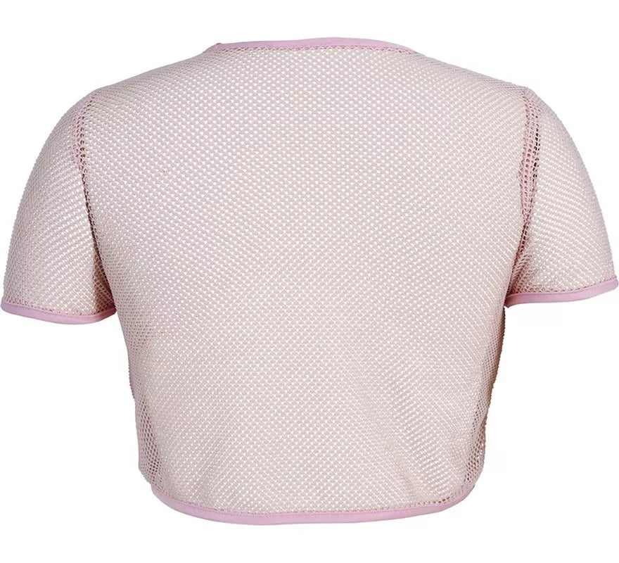 Translation missing: fr.Camiseta de Rejilla Acid Smile rosa para mujer