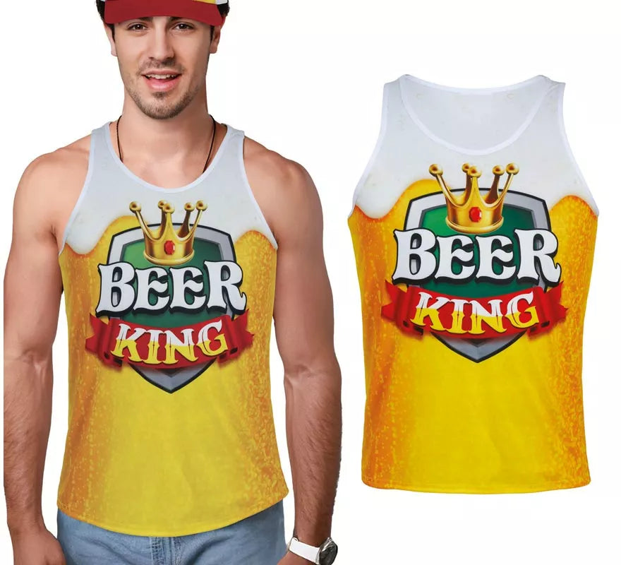 Translation missing: es.Camiseta de Tirantes BeerKing para hombre