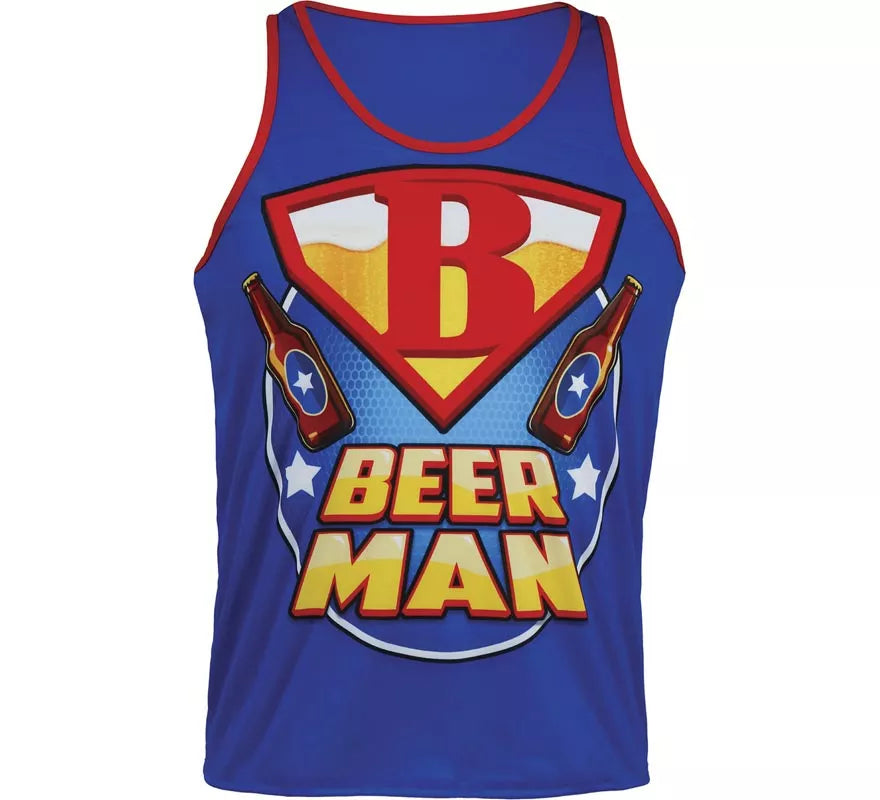 Translation missing: fr.Camiseta de Tirantes BeerMan para hombre