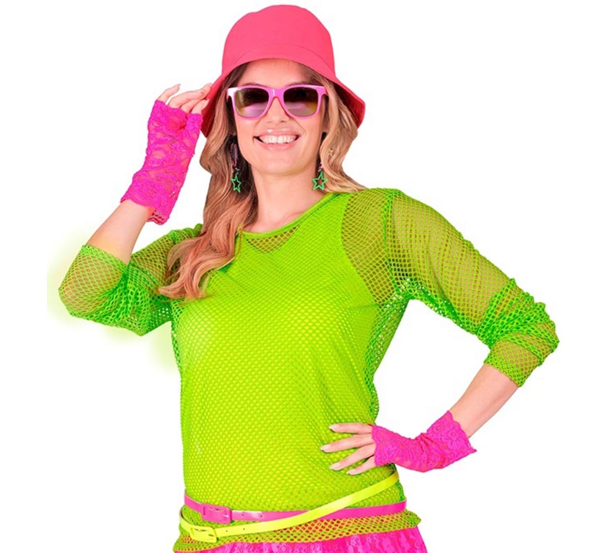 Translation missing: fr.Camiseta de Tirantes verde neón para mujer