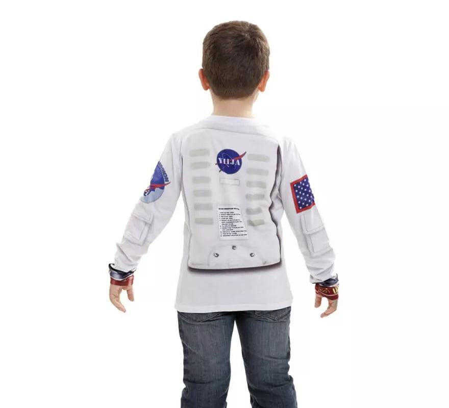 Translation missing: fr.Camiseta disfraz Astronauta para niños