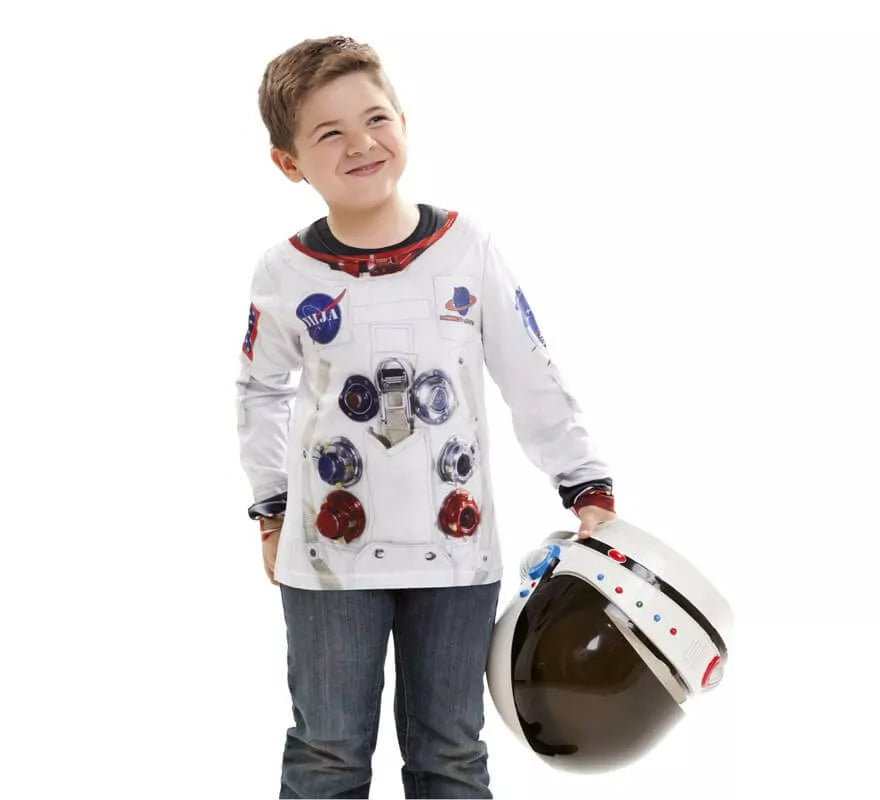 Translation missing: fr.Camiseta disfraz Astronauta para niños