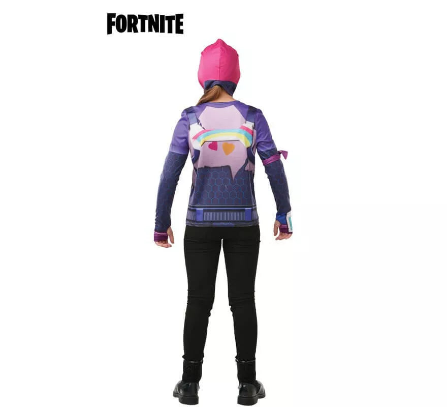 Translation missing: fr.Camiseta Disfraz con Capucha Brite Bomber Fortnite para niña y adolescente