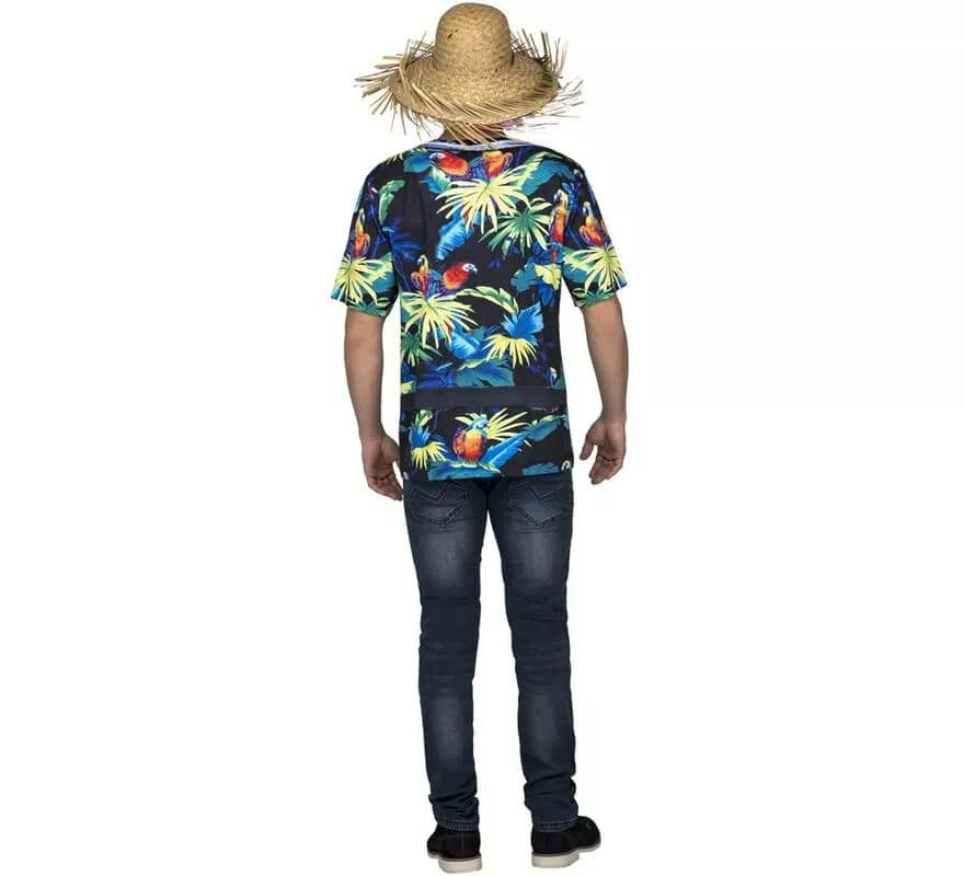 Translation missing: fr.Camiseta disfraz de Hawaiano para hombre