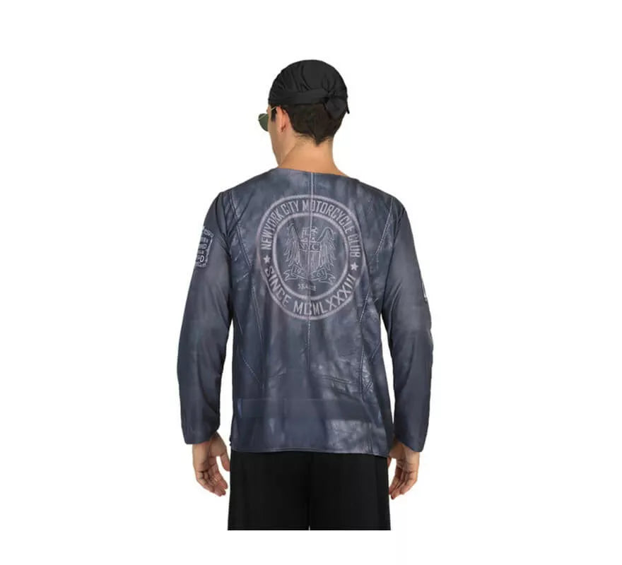 Translation missing: fr.Camiseta disfraz de Motero para hombre