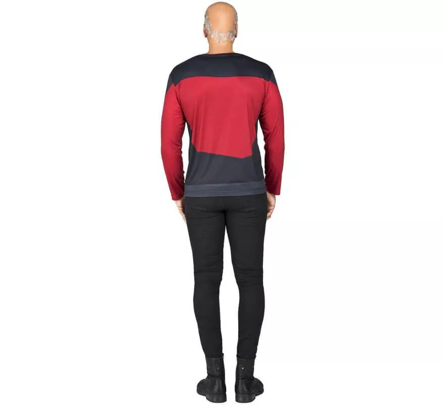 Translation missing: fr.Camiseta Disfraz de Picard de Star Trek para hombre