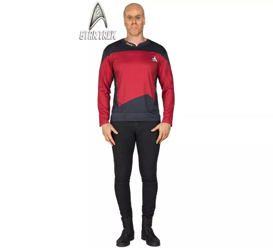 Translation missing: fr.Camiseta Disfraz de Picard de Star Trek para hombre
