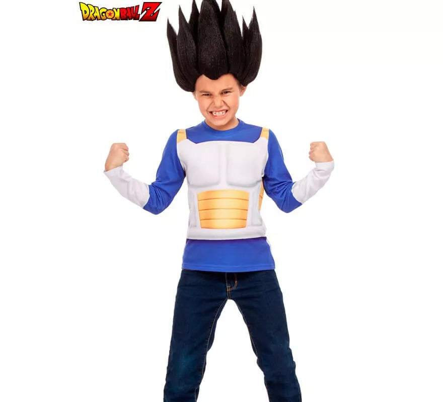 Translation missing: fr.Camiseta disfraz de Vegeta para niño
