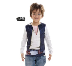 Tee-shirt Déguisement Star Wars Han Solo pour garçon