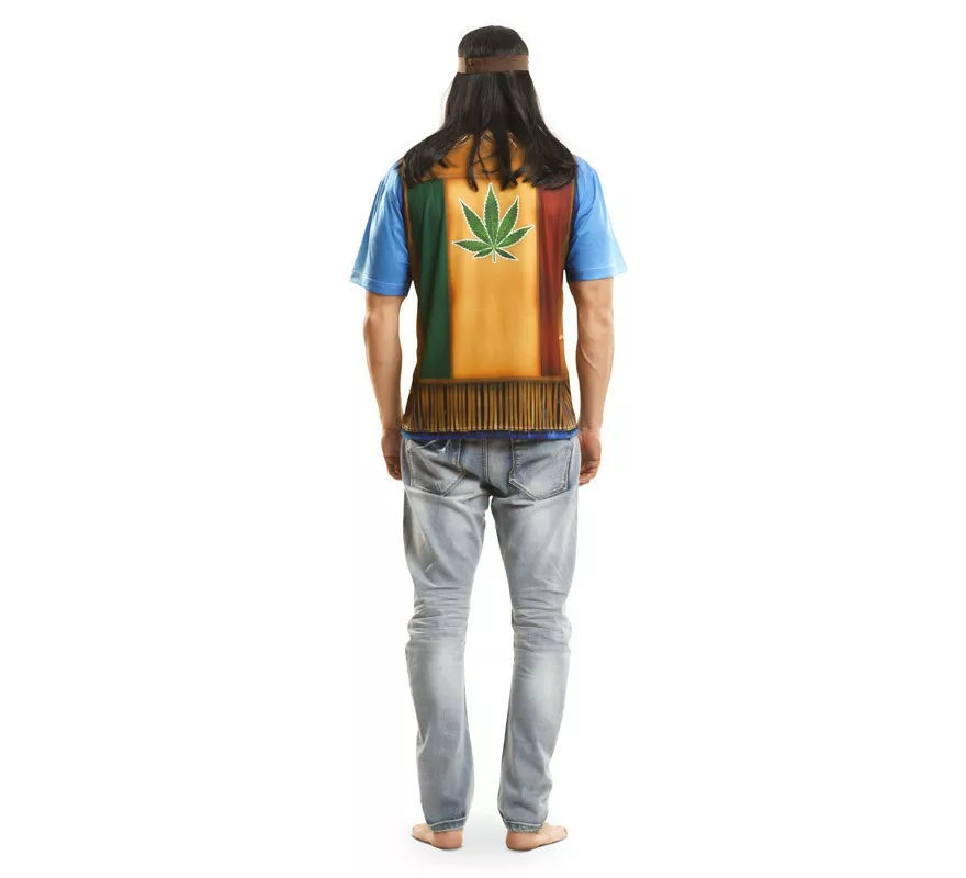 Translation missing: fr.Camiseta disfraz hippie para hombre