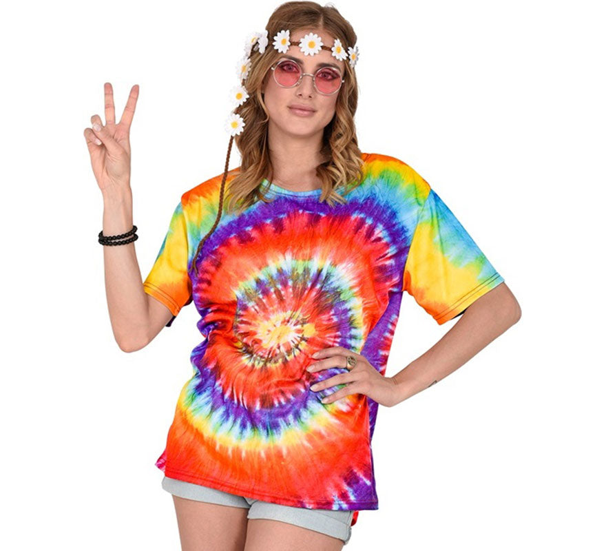 Translation missing: fr.Camiseta Hippie Tie-Dye para adultos