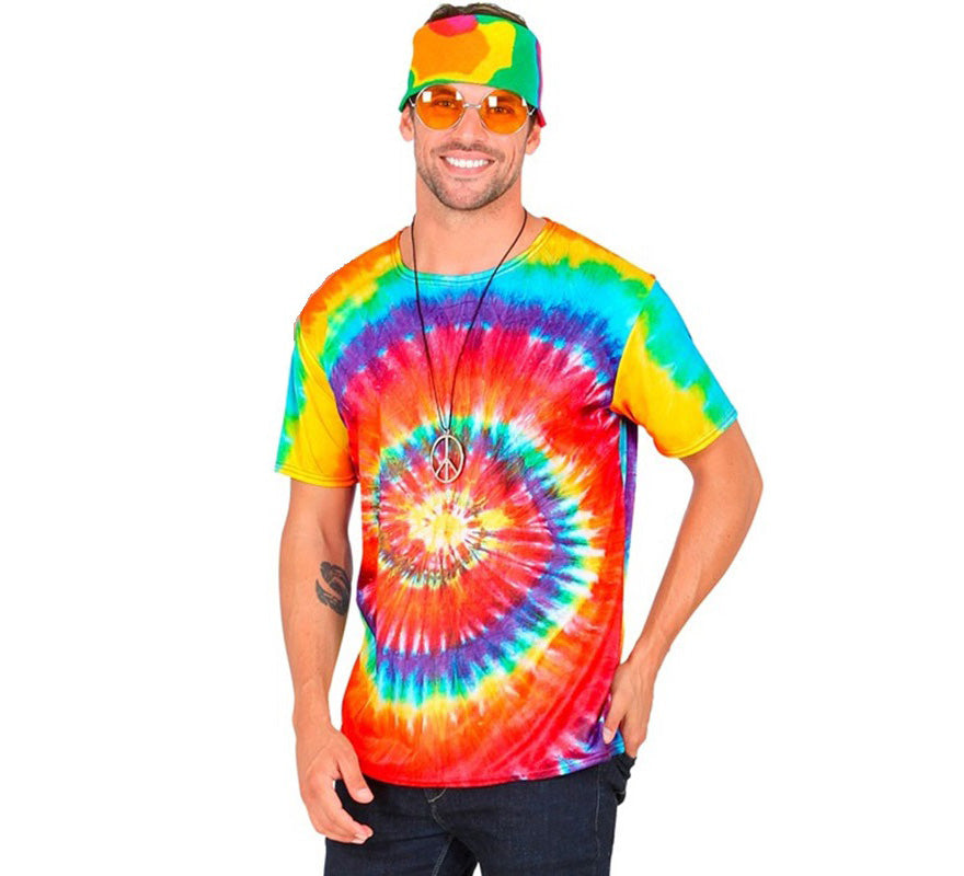 Translation missing: fr.Camiseta Hippie Tie-Dye para adultos