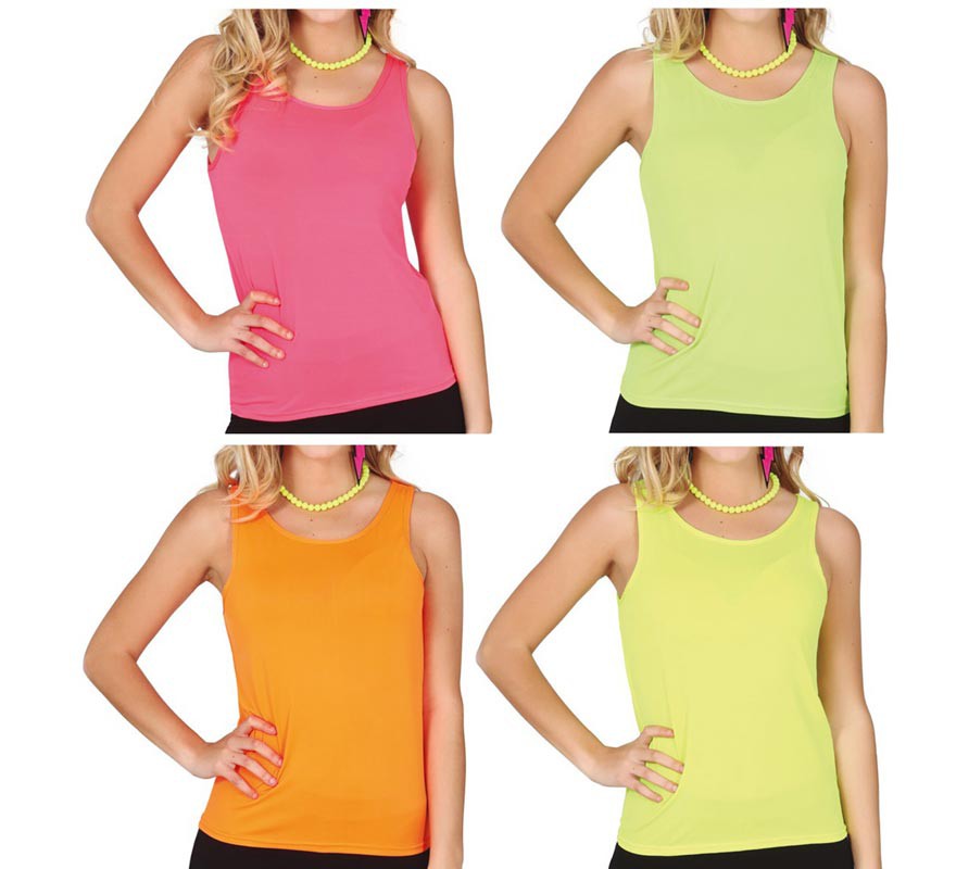 Translation missing: fr.Camiseta Neón en varios colores para mujer
