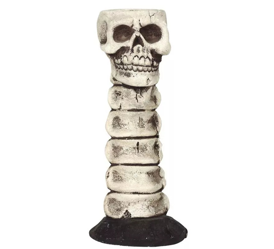 Translation missing: fr.Candelabro con Calavera de 17 cm