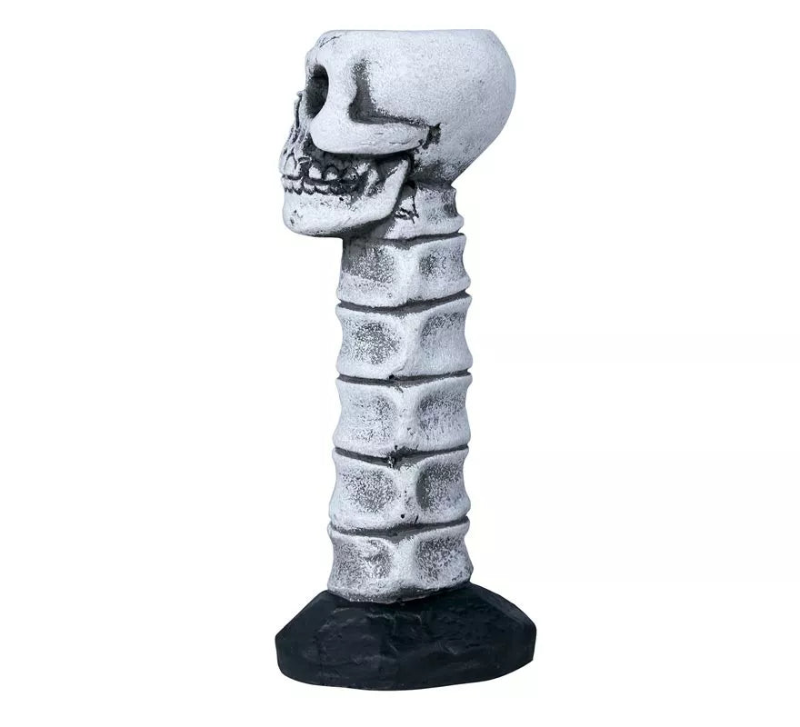 Translation missing: fr.Candelabro con Calavera de 17 cm