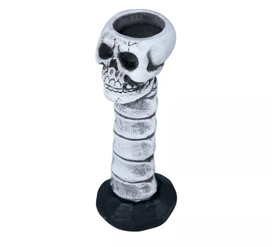 Translation missing: fr.Candelabro con Calavera de 17 cm