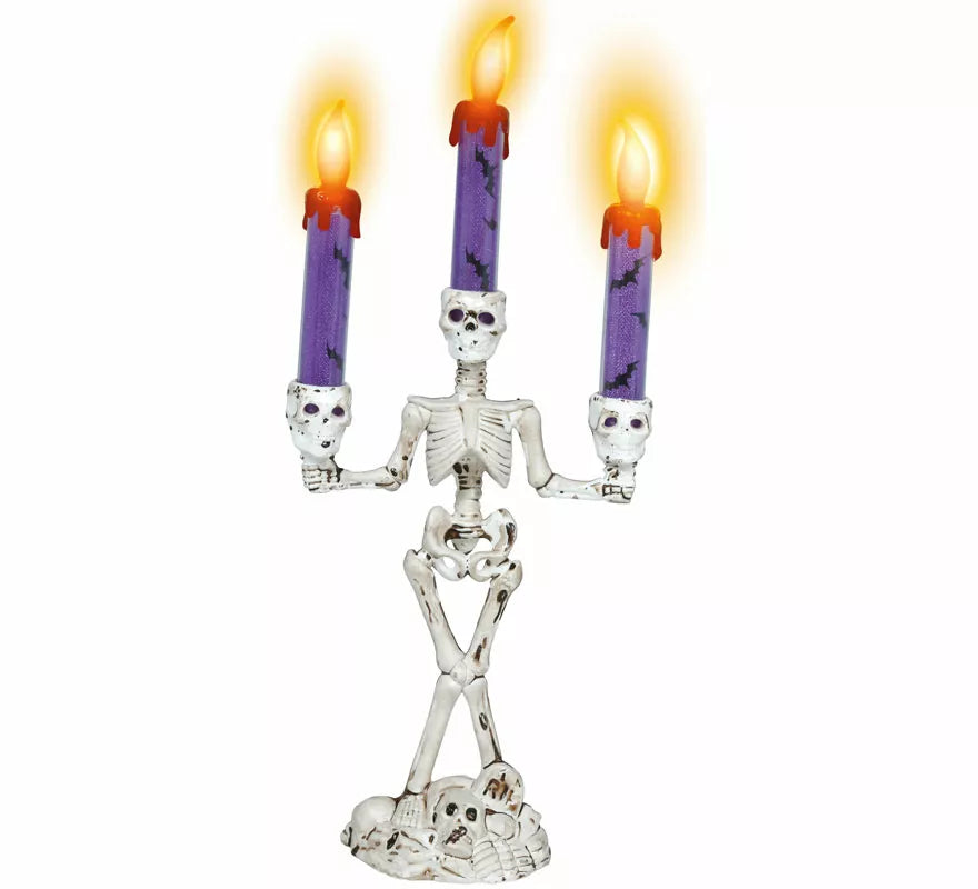 Translation missing: fr.Candelabro Esqueleto con Luz de 35 cm