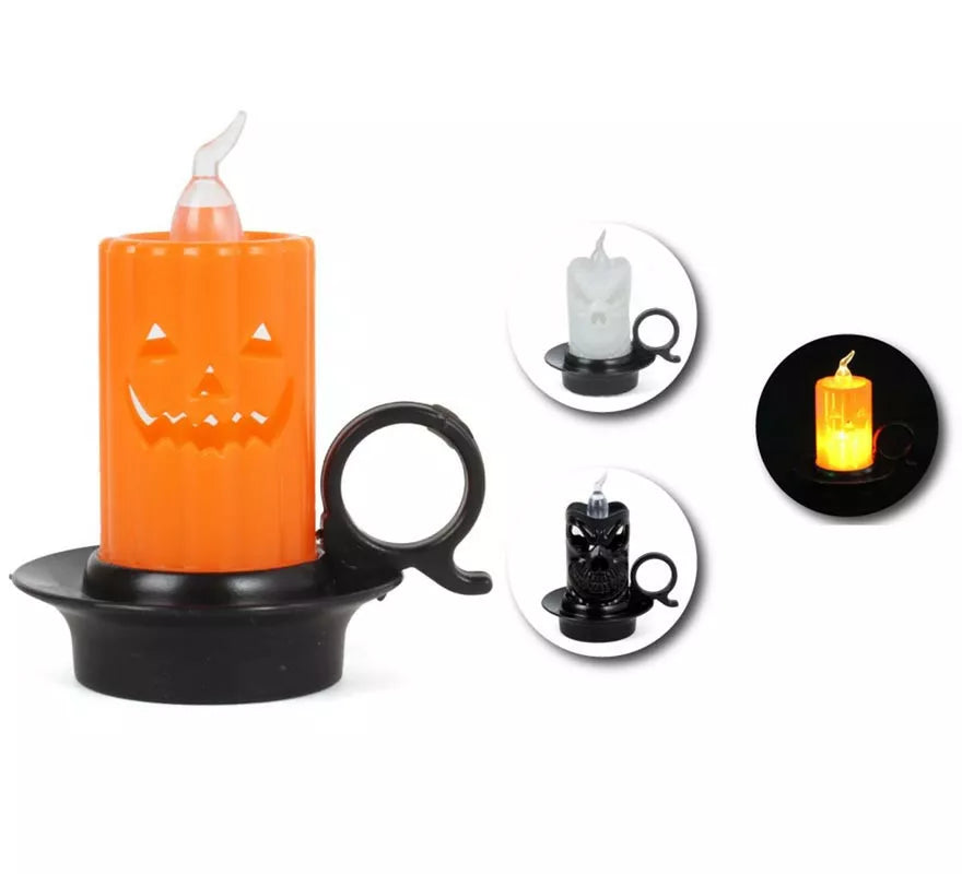 Translation missing: fr.Candelabro Halloween con luz en modelo surtidos de 7x8 cm