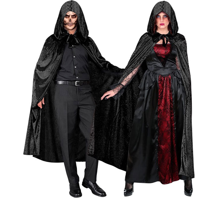 Translation missing: fr.Capa con Capucha de Terciopelo de 140 cm para adultos en varios colores